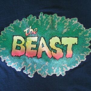 Vintage 70s The Beast Heat Transfer T-Shirt